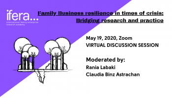Family Business resilience in times of crisis